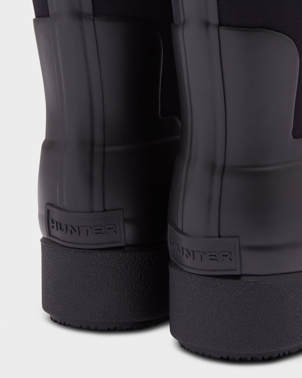 Botas Creeper Hunter Feminina Pretas - Refined Slim Fit Neoprene Short - 94EVUYQTR